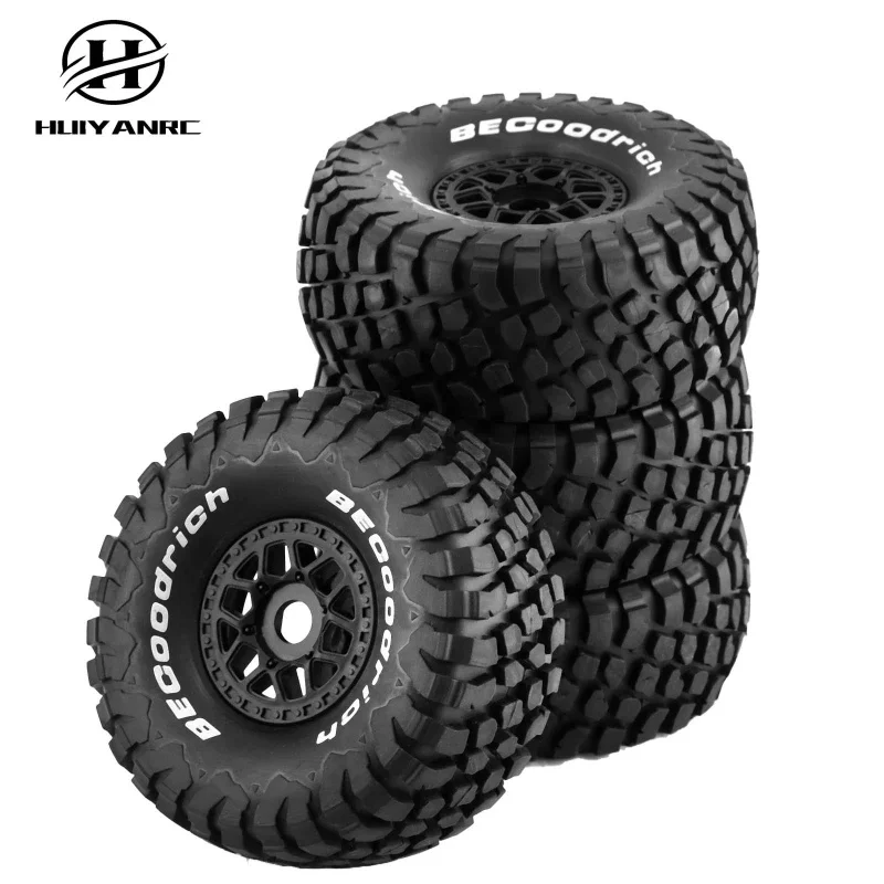 

HUIYANRC 1/8 1/7 RC Short Course Truck Tires and Wheels All Terrain for HSP TRAXXAS UDR DF7 FS Atom ARRMA Mojave YK4072 DF7