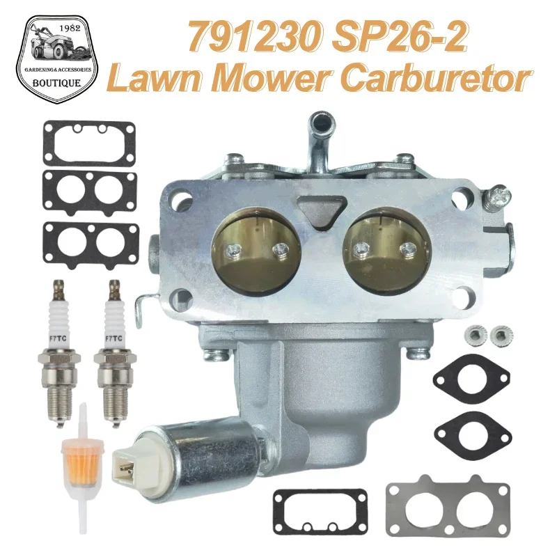 791230 Carburetor Stratton 407777  V-Twin Engine 20-25HP 699709 499804 MIA10632 LA150 Lawn Mower Carb