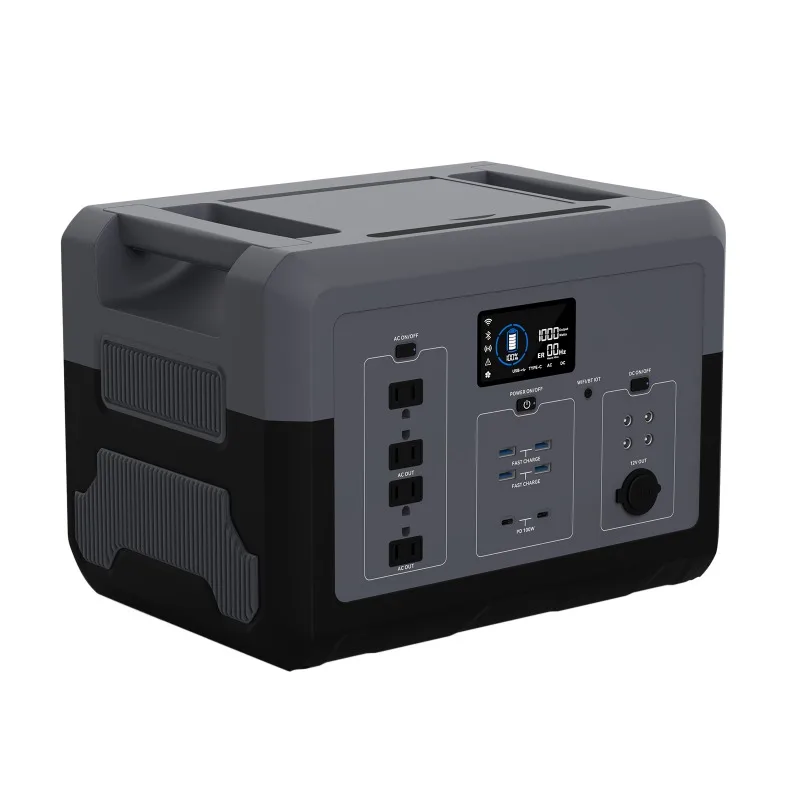 

[Hot Sale] Solar Generator 1500W 220V 110V Portable Power Station UPS Bank EU Stock Car Power Home Outdoor Camping Outdoor EU U