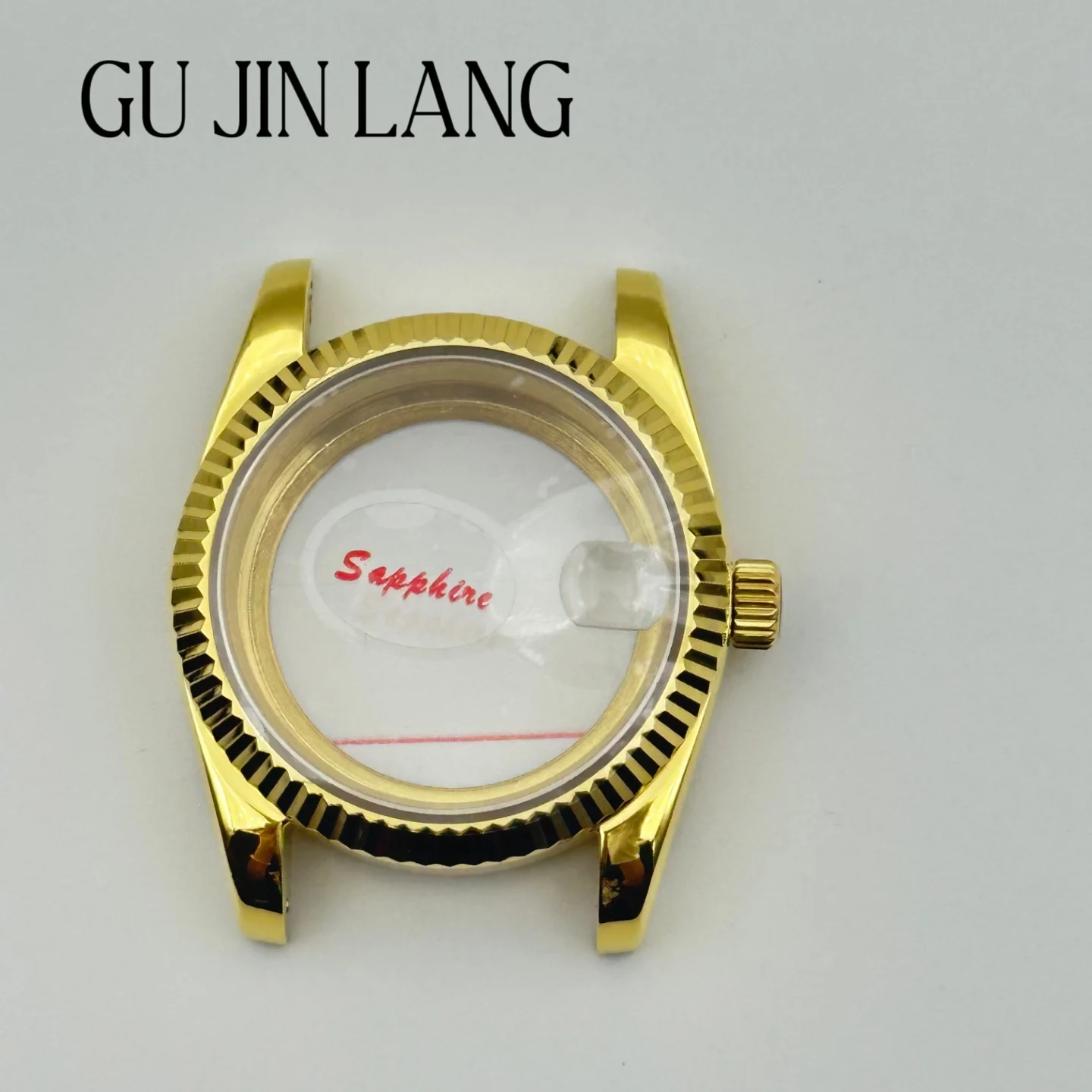 

36mm mechanical watch accessories sapphire glass stainless steel shell suitable for NH35/NH36/NH38