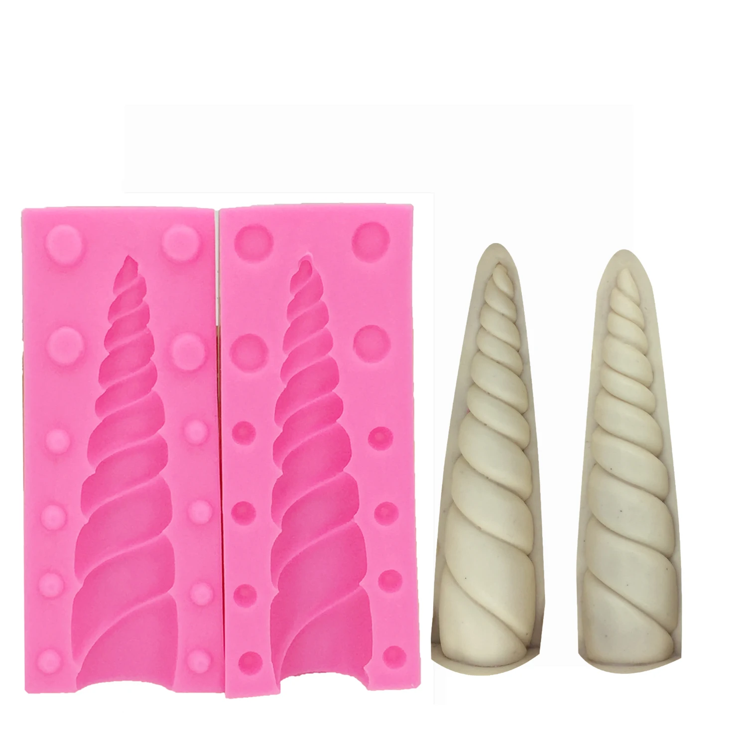 Anime Unicorn theme Mold Silicone Baking Fondant Perfect For DIY Cake Mold