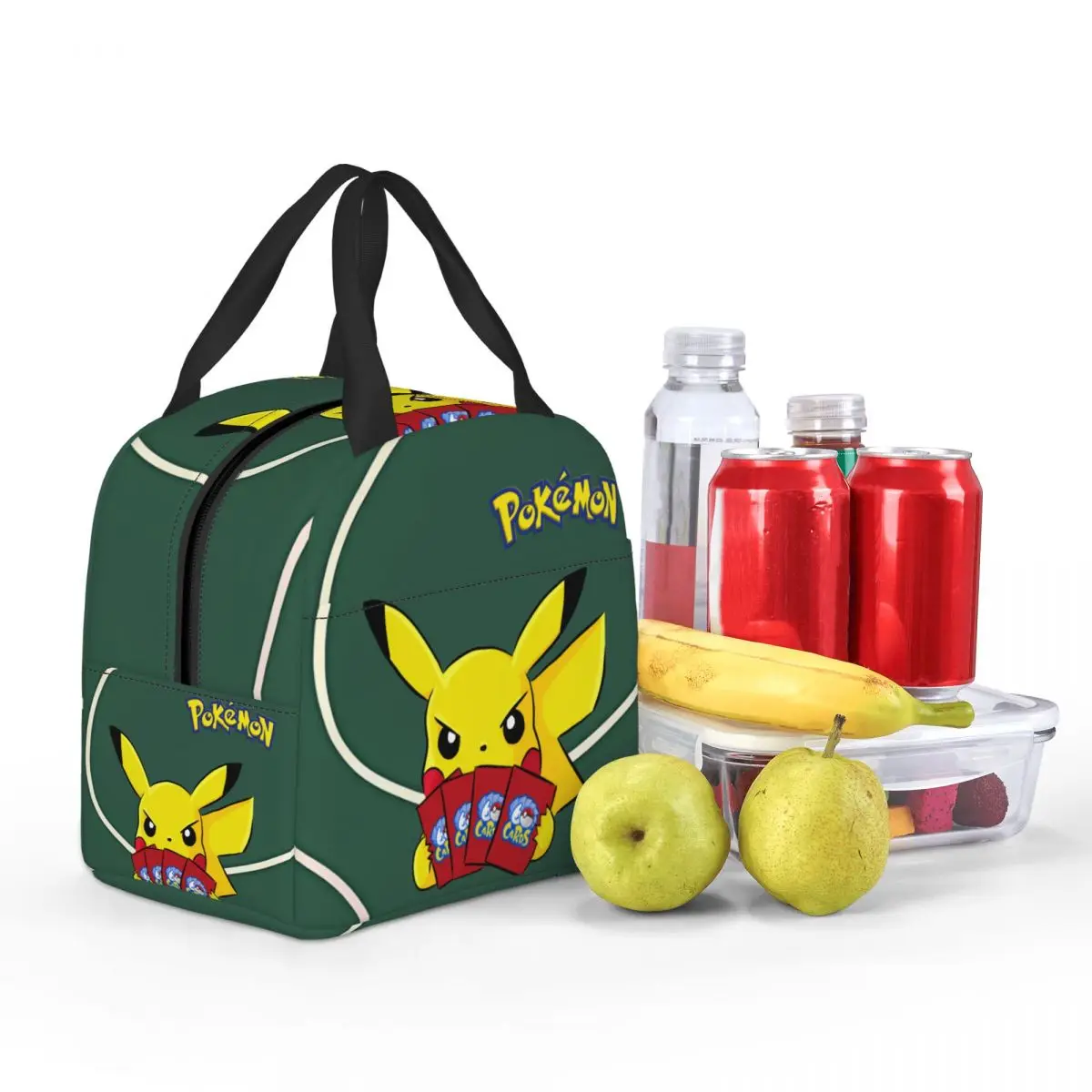 Leakproof Insulated For Women Pikachu Hand Bag Breakfast Popular Anime School Lunch Bag