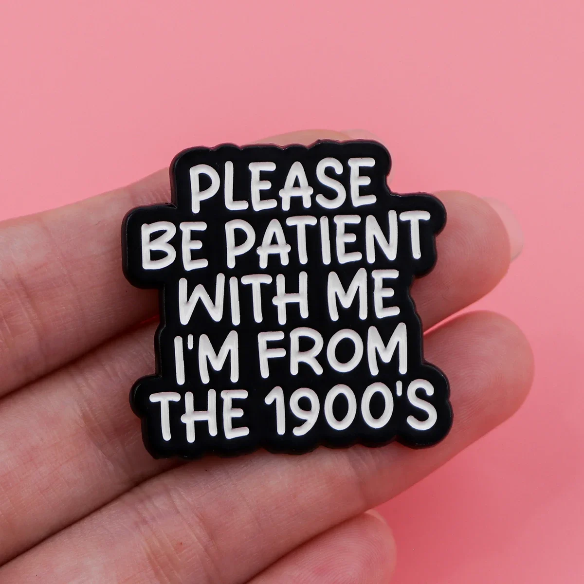 Quotes Enamel Pins Cartoon Women's Brooches Men Lapel Pins Letters Badge on Backpack Costume Accessories Phrase Jewelry Gifts