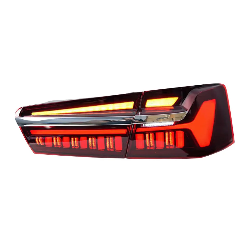 

Suitable for 12-15 Audi A6L tail light assembly C7PA modified LED running light running water turn signal