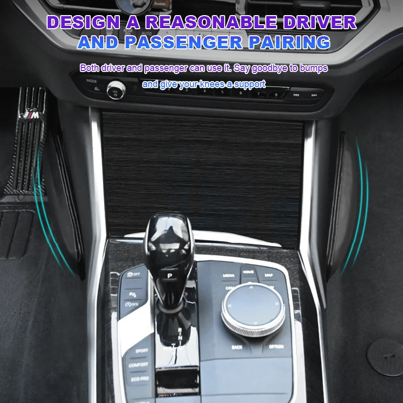 وسادة مرنة جلدية لتخفيف آلام الركبة المضادة للانزلاق اكسسوارات السيارات متوافقة أوبل إنسيجنيا أسترا انتارا ميريفا زافيرا جي كورسا