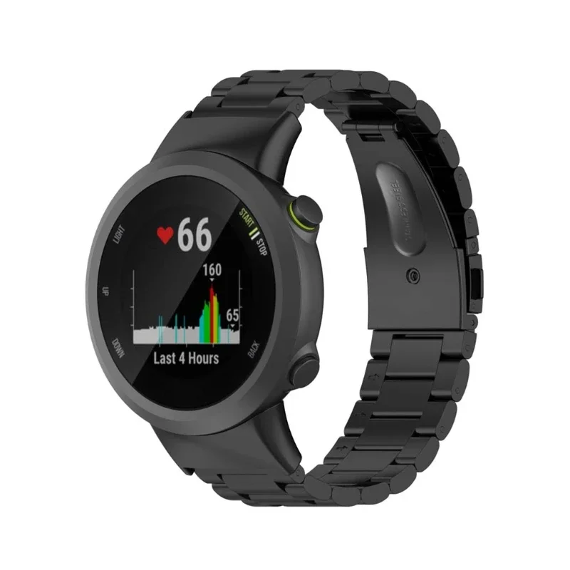 Correa de acero inoxidable para reloj inteligente Garmin Forerunner 45 45S, pulsera de repuesto de Metal para Garmin Swim 2