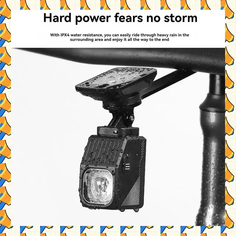 

ABYB светодиодный передний фонарь для велосипеда, водонепроницаемый передний фонарь для горной дороги, электронного велосипеда, ночной велосипедный безопасный фонарик, аксессуары для велосипеда