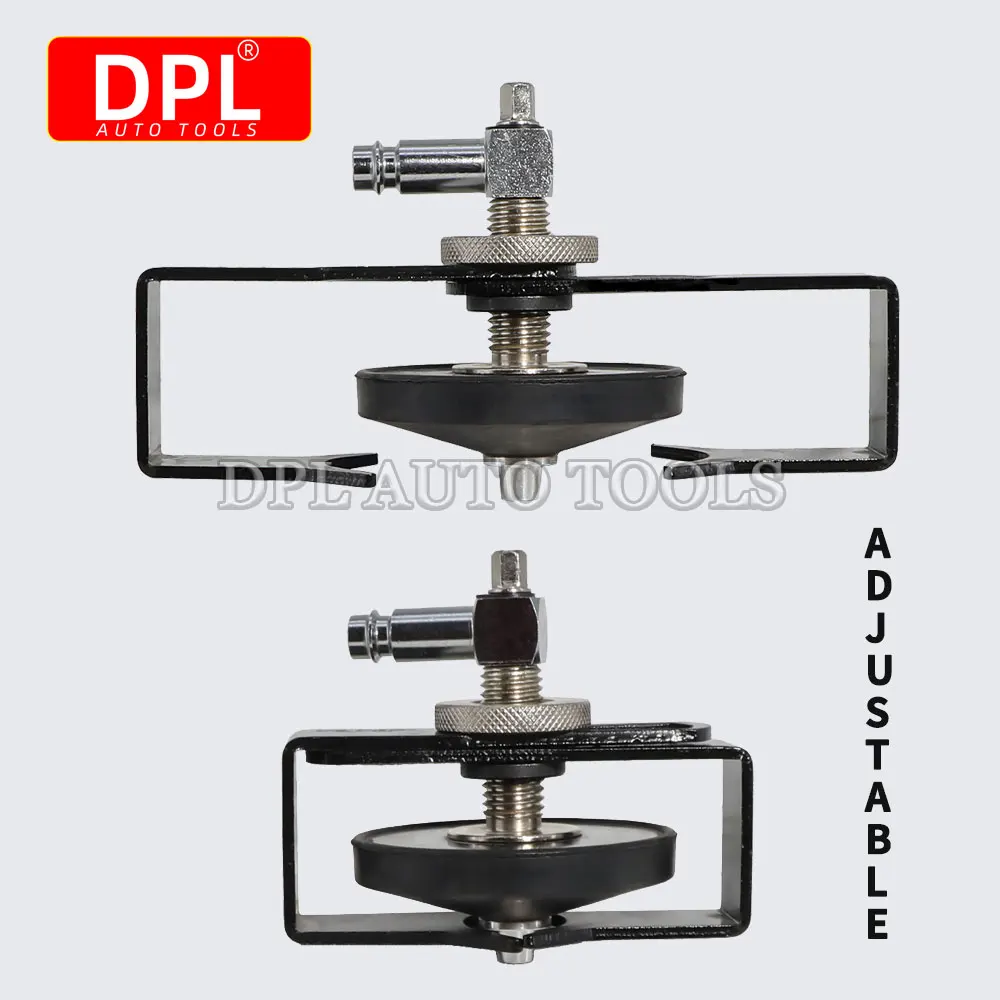 

Universal Master Cylinder Adapter Cap with Wings - Adjustable Opening Pressure Brake Bleeder Kit Adapter Fits Various Vehicles