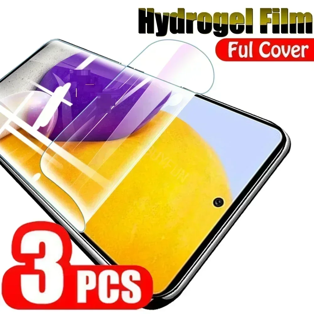 3PCS Screen Protector Hydrogel Film For Motorola Defy Edge Plus 2023 40 30 Neo 20 Fusion Pro Lite 2021 X30 Clear Protective Film