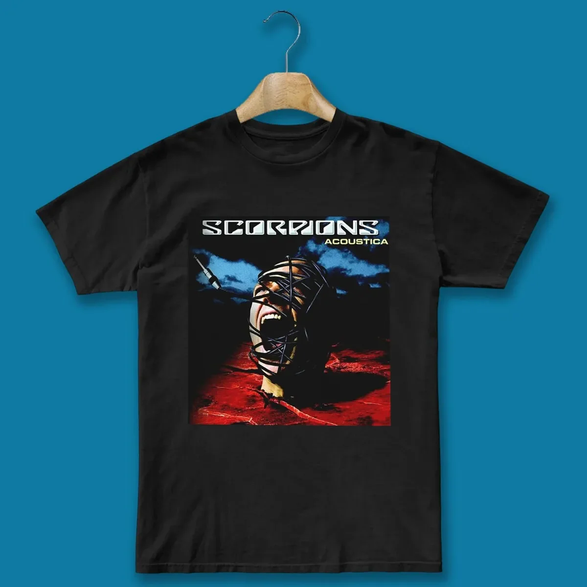 

Винтажный наряд Скорпионов Acoustica для фанатов Футболка