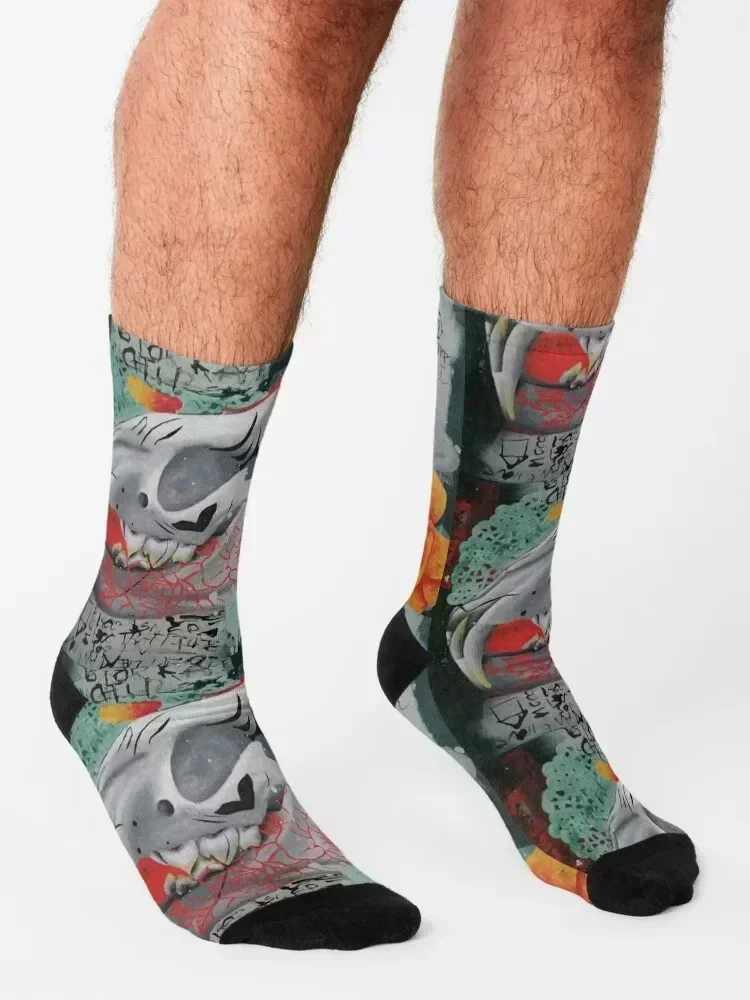 Deadly bones Socks gym happy sports and leisure Run Men's Socks Luxury Women's