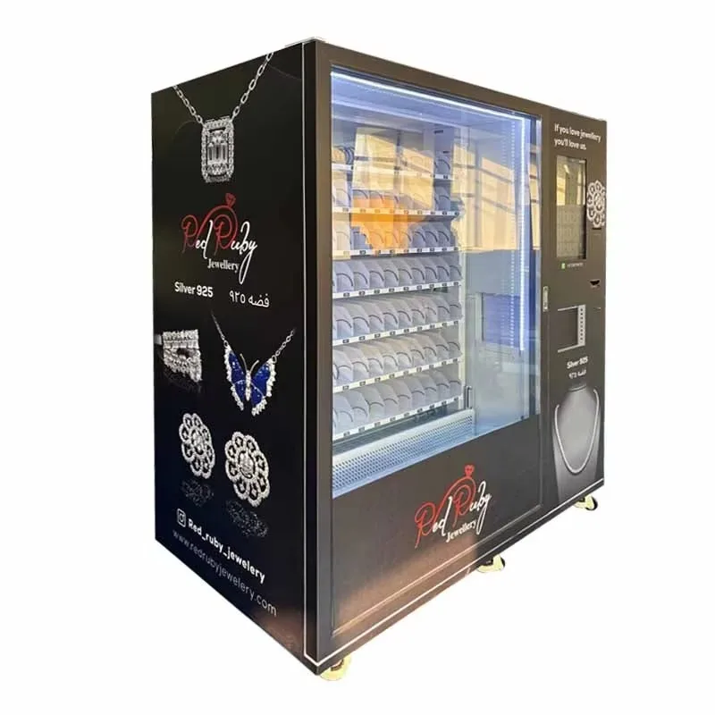 Custom Driverless Automatic Luxury Accessories New Beauty Vending Machine with Elevator Middle Pickup Door for Eyelashes, Wigs