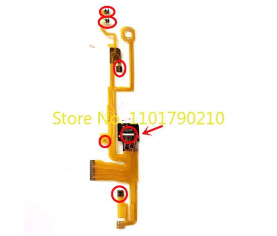 NEW Lens Back Main Flex Cable For Nikon S9700 S9700S S9900 S9900S Digital Camera Repair Part (with Socket)