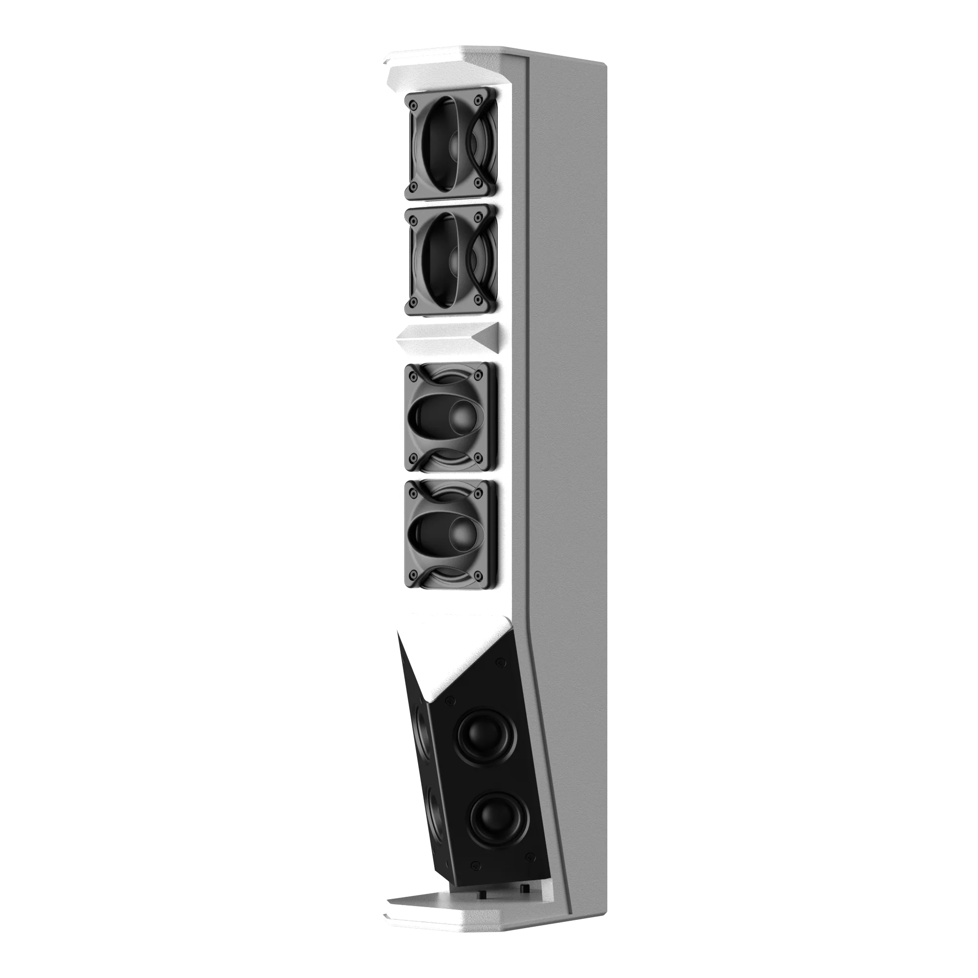 Digital DSP Active Column Speaker with Integrated Amplifier - Professional Linear Sound System for Modern Meeting Halls