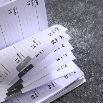 A7規格2026年英文計畫本,迷你隨身口袋行程本,64張128頁薄型週曆 10 最佳銷售 迷你議程 - №1