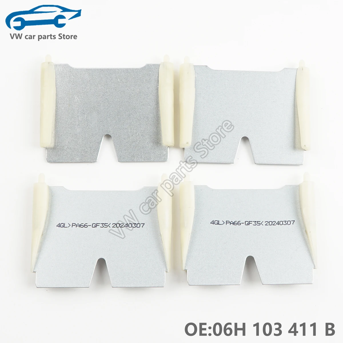 4X 2.0T Intake Manifold Partition Fit For VW Amarok Beetle CC Golf GTI Jetta GLI Passat Scirocco Sharan BZB CGY CDA CAW CCT CCZ
