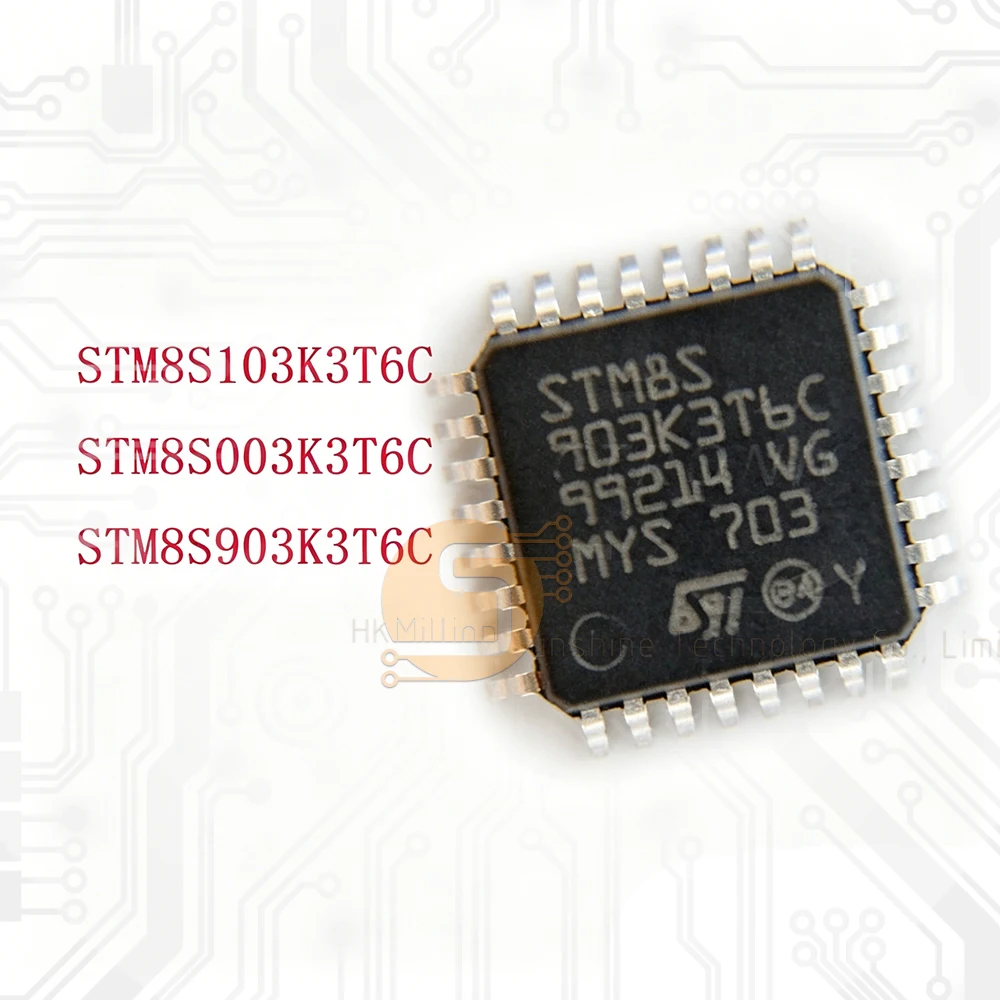 10pcs STM8S003K3T6C STM8S903K3T6C STM8S103K3T6C LQFP32