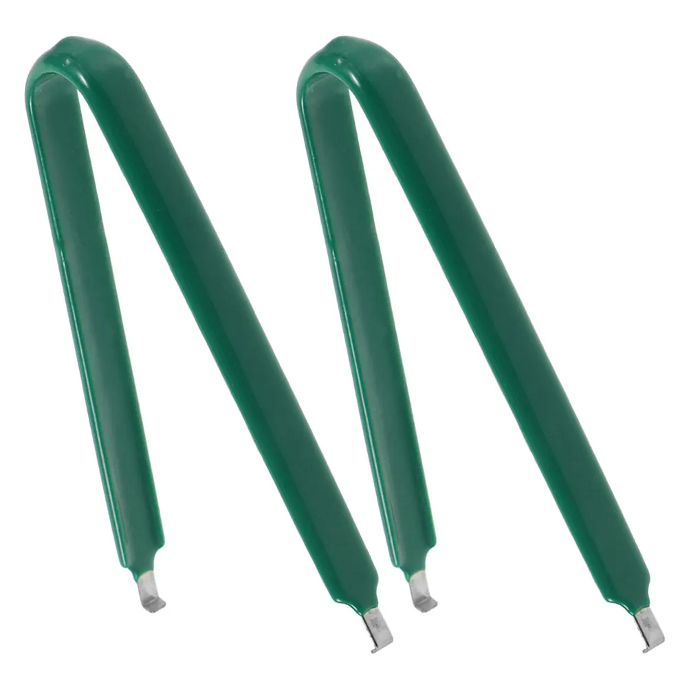 

2Pcs Durable Steel Car Fuse Puller Tool Automotive Electrical Repair Kit For Suv Truck Motorcycle Insurance Removal