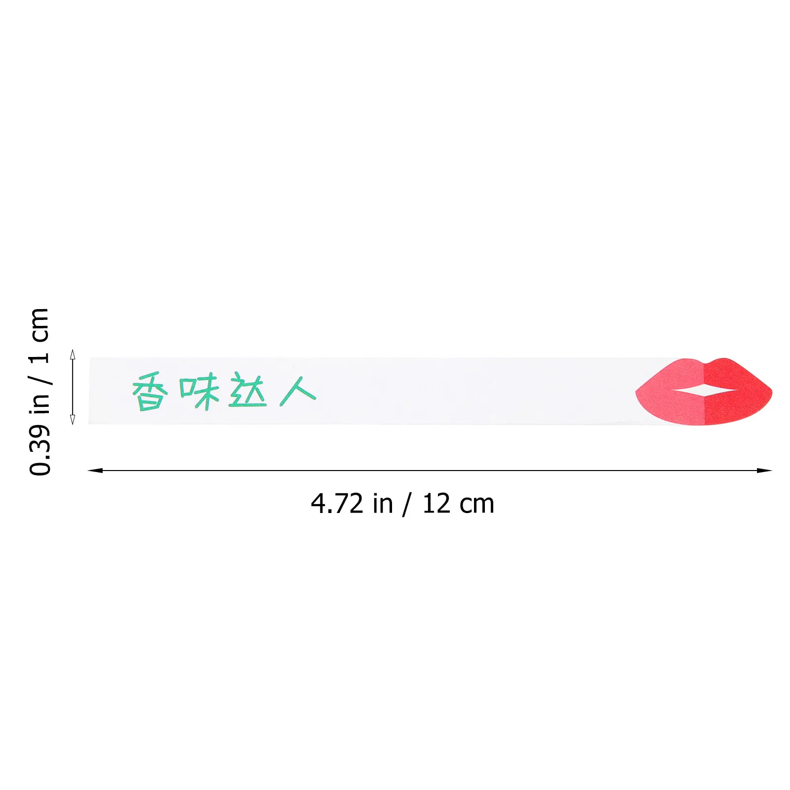 100Pcs Perfume Paper Strips Tester Fragrance Essential Oil Test Strips Aromatherapy Scents Testing Paper Portable Convenient