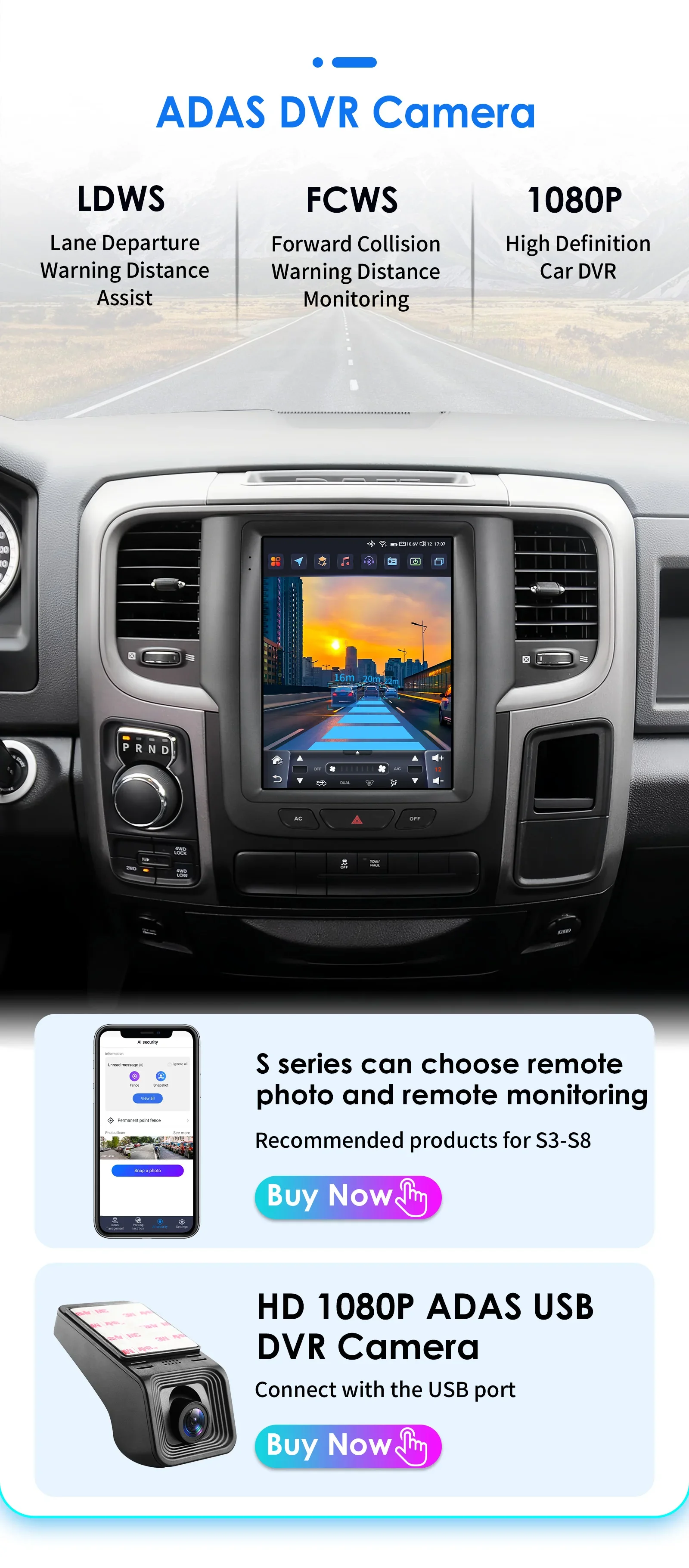 Hizpo 9,7 Autoradio für Dodge RAM 1500 2500 3500 2013–2018, automatisches Handbuch, AC-Multimedia, Android, Auto, GPS, WLAN, FM, RDS, Autoradio AI – Detail 33
