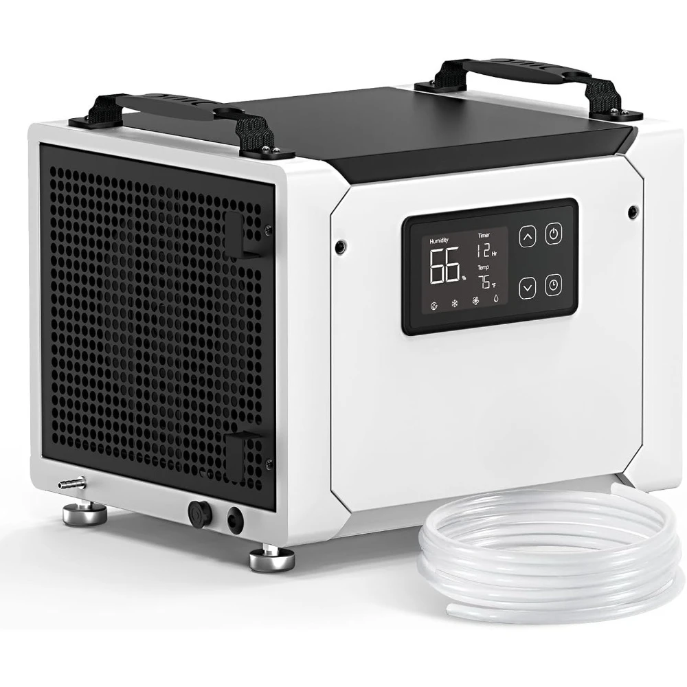 

US Shipping 70 Pints Commercial Dehumidifier with Pump Portable Crawl Space for Basement Home Energy Star Efficient Automatic