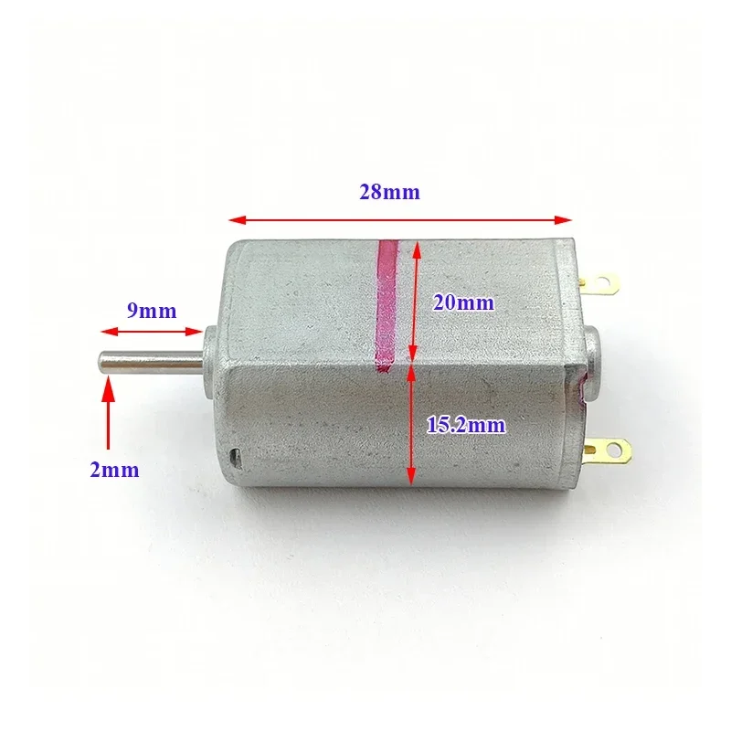 FK-132PH Micro 132 Carbon Brush Motor Engine DC 3V 3.7V High Speed Electric Motor DIY RC Toy Car Helicopter Model