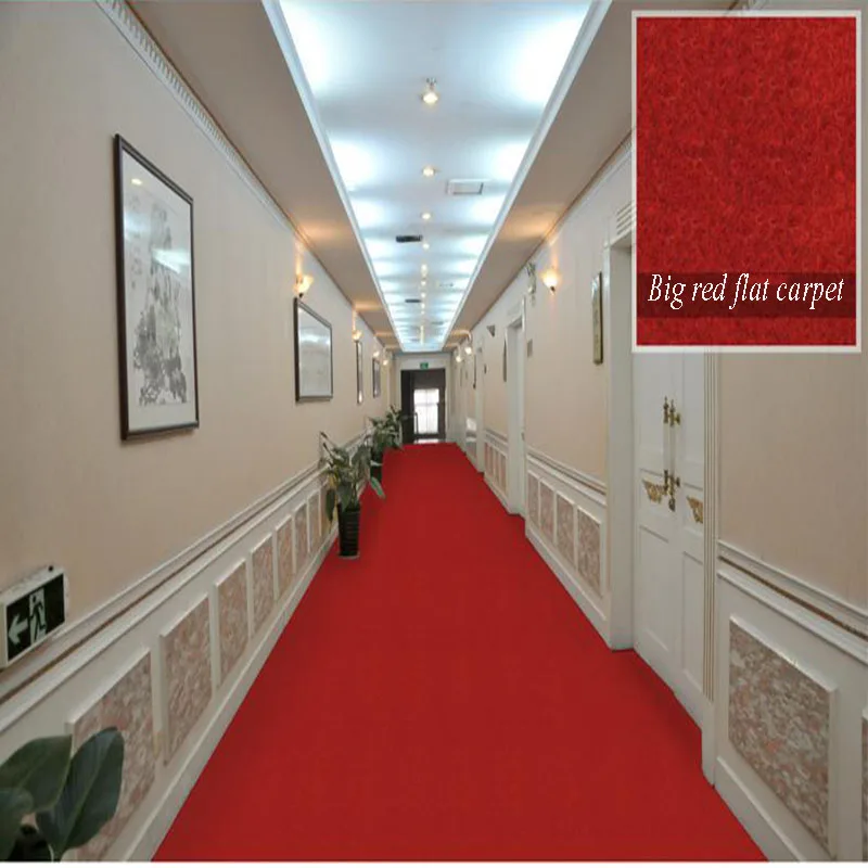 6/9/13/15m Outdoor Red Carpet Mats Aisle for Wedding Banquet Film Festivals Parties Celebrations Awards Events Decoration Carpet