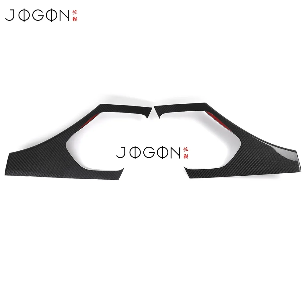 

Inner Door Sill Plate Upper Trims for Corvette C8 Z06 ZR1 E-Ray Stingray 2020-2025 Real Carbon Fiber Interior Accessories 2 PCS