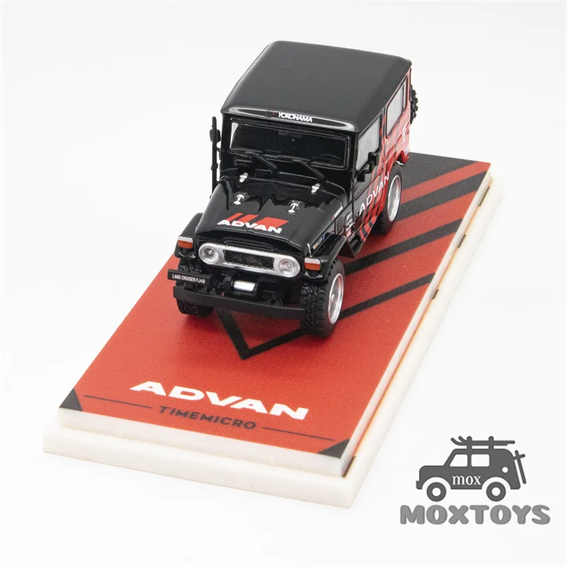 Time Micro 1:64 FJ40 / AE86 ADVAN Diecast Model Car