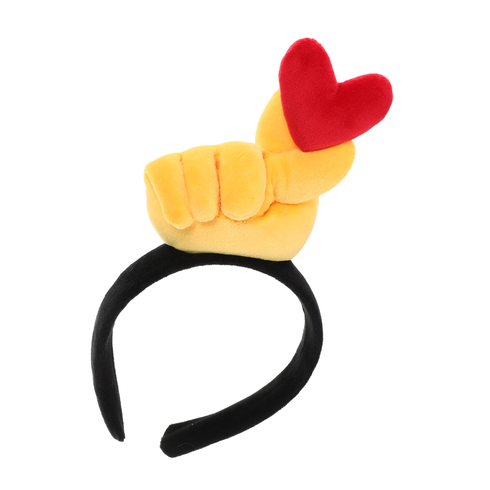 

Heart Gesture Headband Thanksgiving Costume Valentine Romantic Valentines Day Birthday Party Plastic Festive