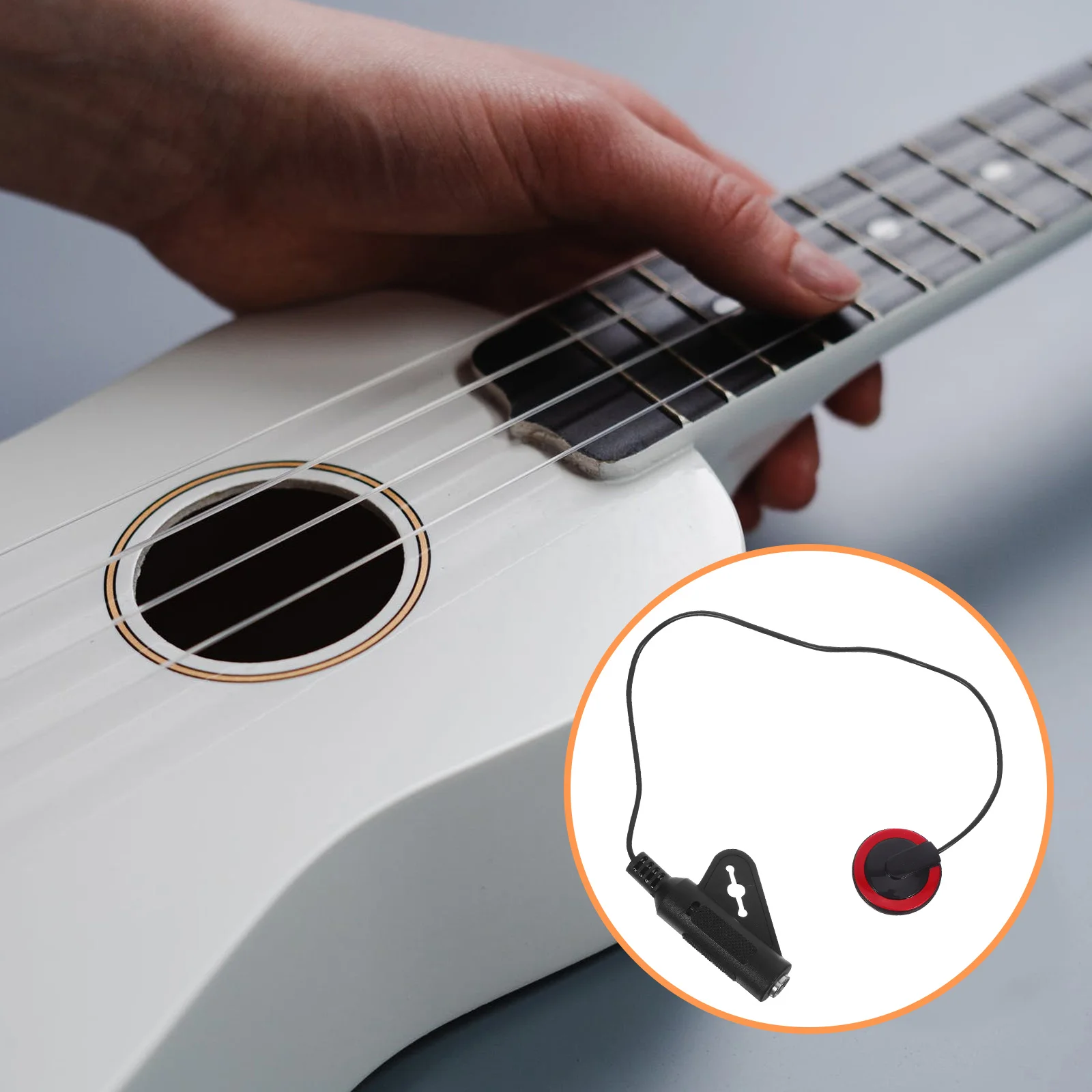 

2pcs Piezo Transducer Microphone Contact Self-Adhesive High Sensitivity Guitar Pickup For Violin Ukulele Mandolin Banjo