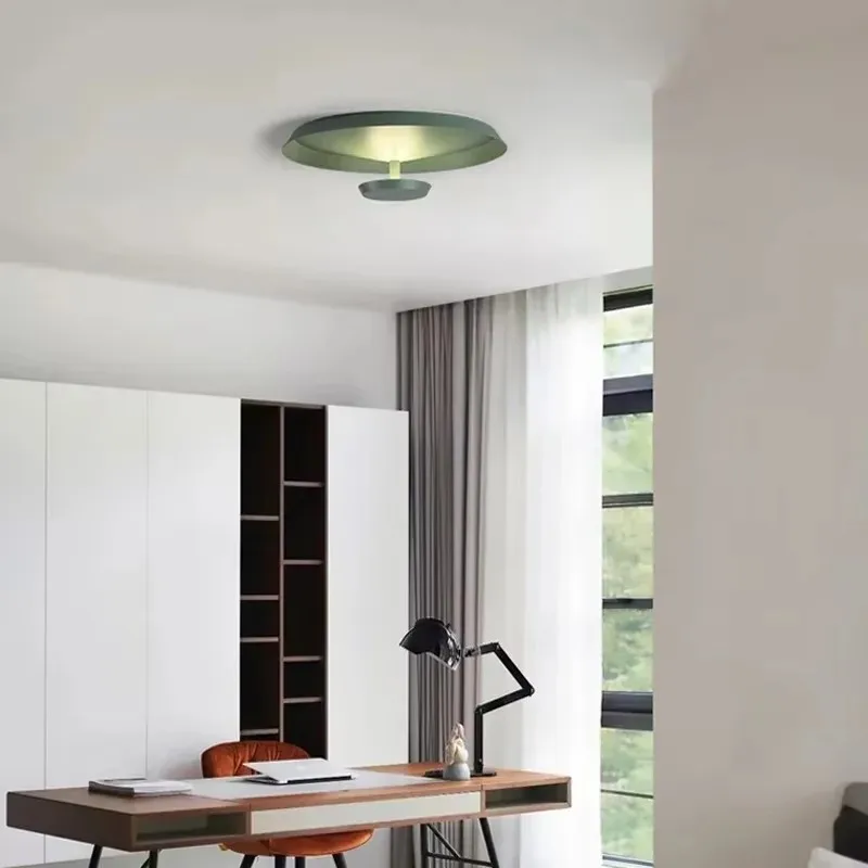 

Modern LED Ceiling Lights Nordic Macaron Hallway Aisle Ceiling Lamp for Living Room Bedroom Kitchen Designer Round Ceiling Light