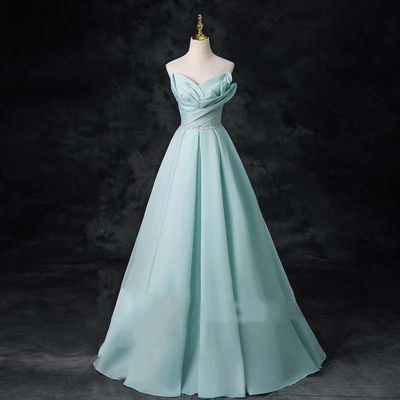 Colorful Evening Dress, Female French Princess Puff Dress, Photography Light Wedding Dress, High End Art Exam, High End Dress