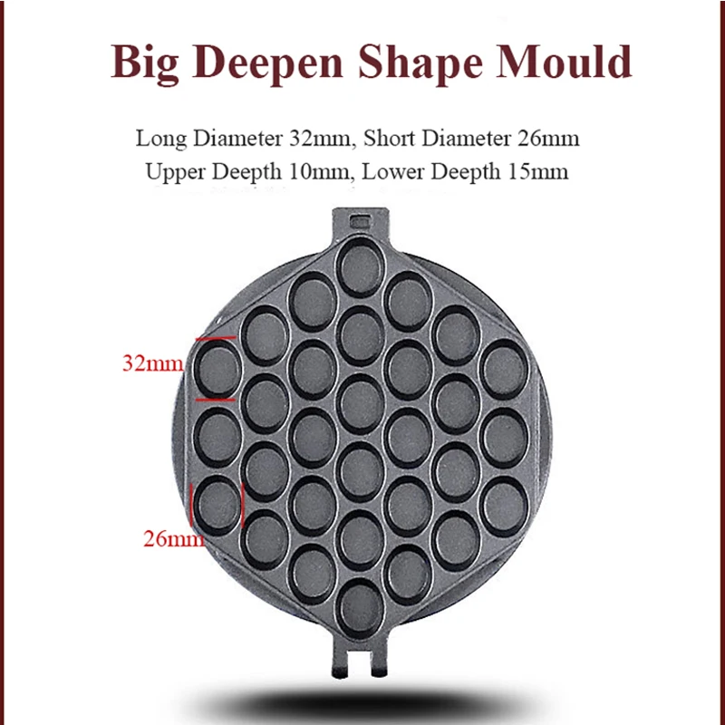 TIMCO Gas Ei Blase Waffel Maker Egglet Hongkong Eis Ei Puff Kuchen Pfannkuchen Blase Waffel Maschine