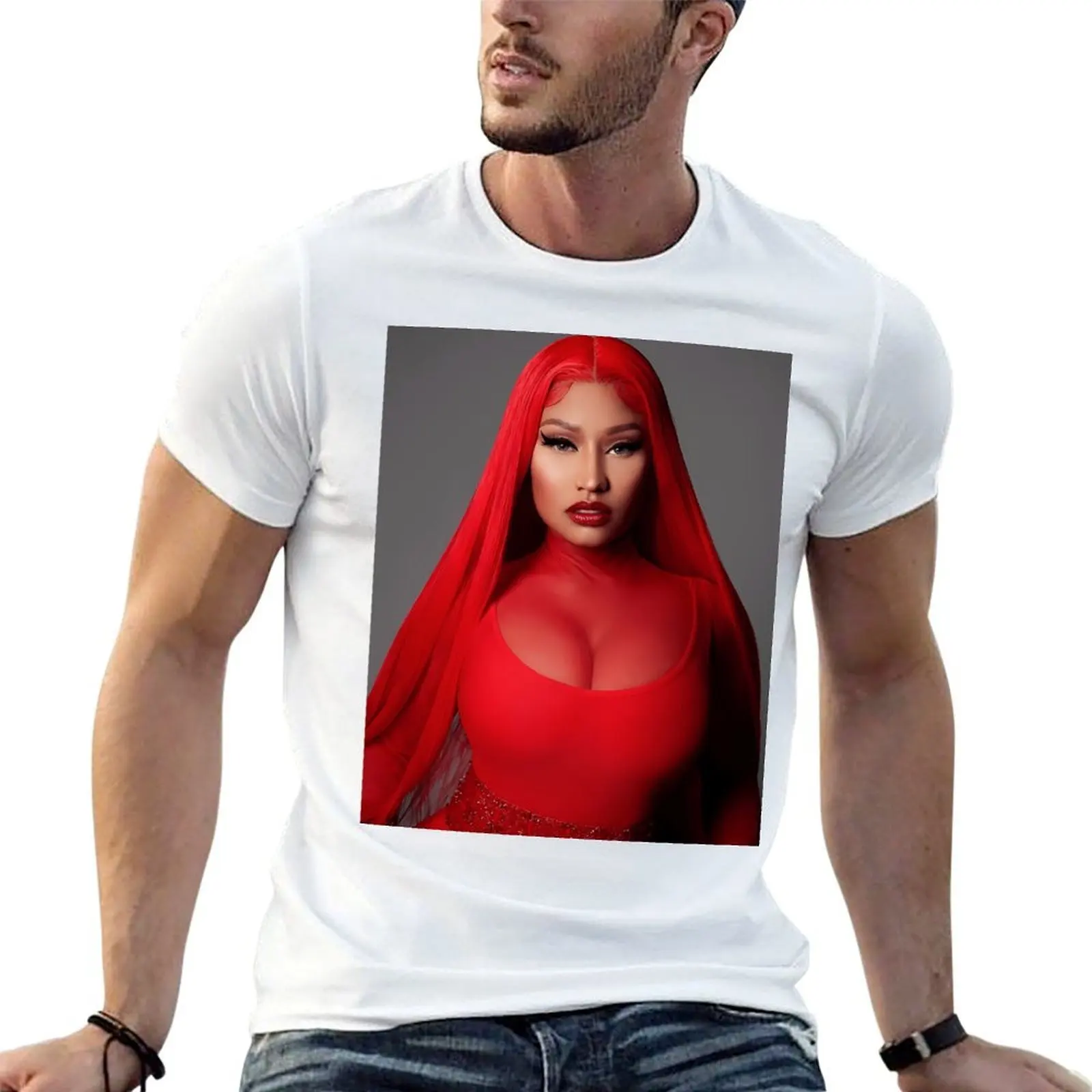 The Nicki Queen Classic -Nicki Barbz Essential T-Shirt summer shirt baggy shirts shirts men graphic
