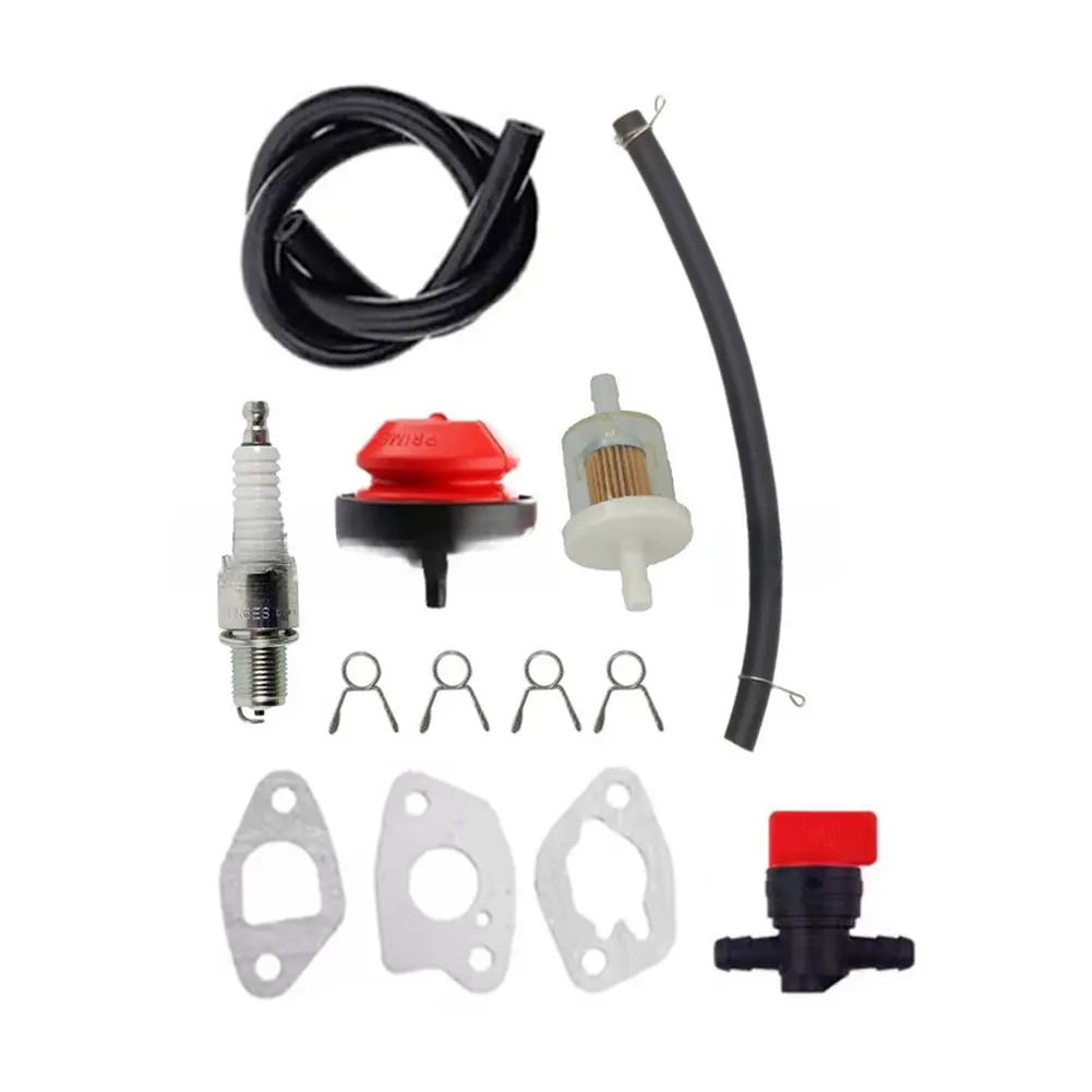 Carburetor Tune-up Kit for HUAYI For L10 and For LCT 208cc Snow Blowers Featuring 14 Essential Replacement Parts