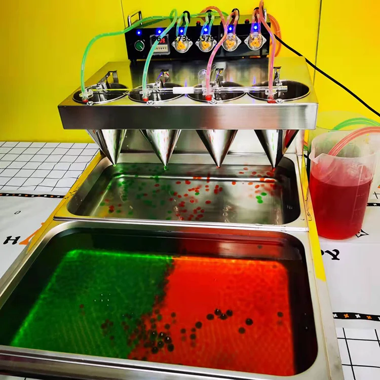 Automatic Juice Ball Popping Boba Machine Commercial Bursting Boba Maker for Bubble Tea Dessert Shop