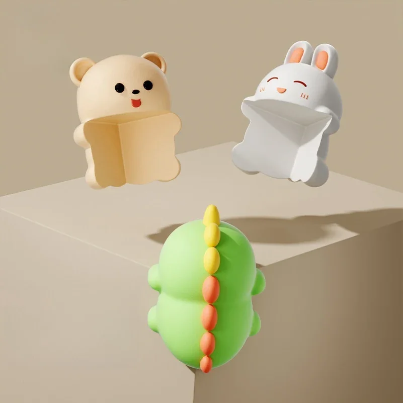 2Pcs Baby Safe Table Corner Protector PVC Soft Anti-collision Angle Rabbit Dinosaur Bear Safety Edge Guard For Children