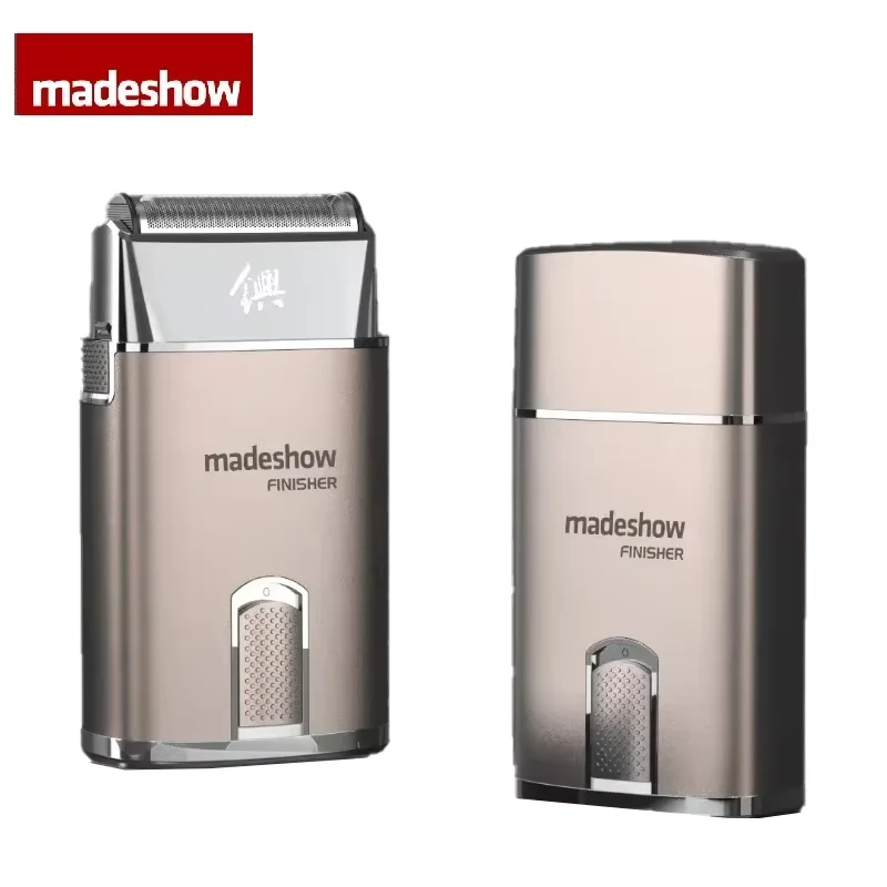 

Madeshow M7 Shavers for Men,Professional Oil Head Reciprocating Hair Clippers Metal Body 0MM Cutter Electric Beard Trimmer