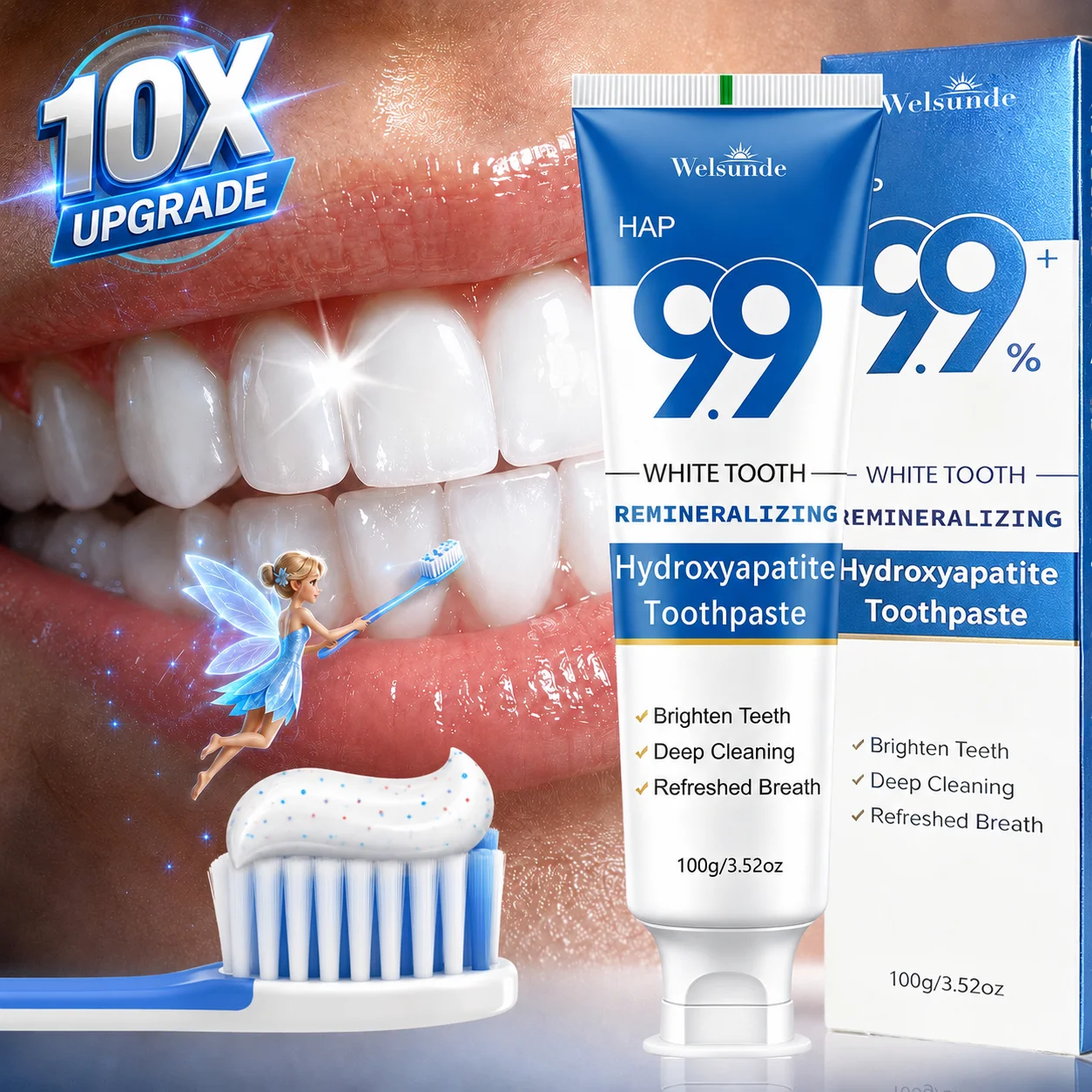 Powerful Whitening Toothpaste for Bright Smiles