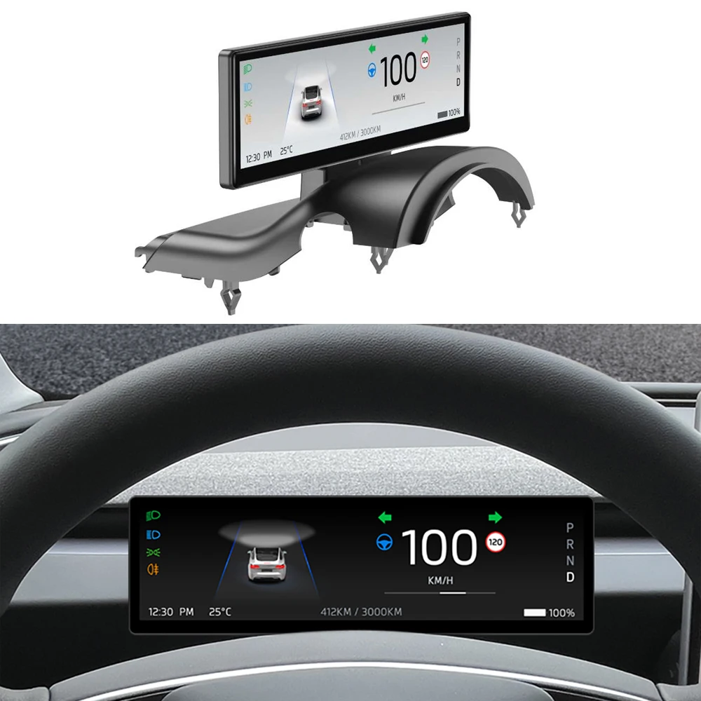 

Lcd Digital Instrument Cluster for 3 Y Highland New Juniper Touch Display Dashboard Center Console with CarPlay