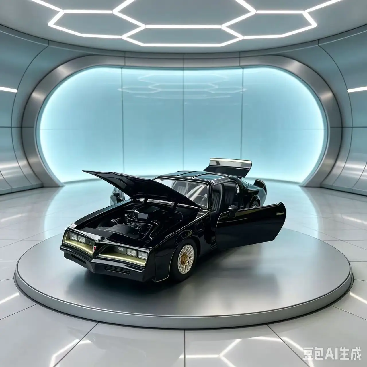 1/24 JADA Pontiac Firebird alloy model - A wonderful gift for your boyfriend, suitable for collection and display.