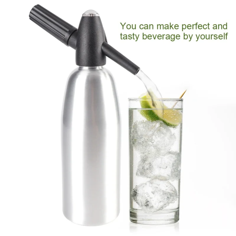 

Fashionable Attractive Alloy Soda Water Bottle Cup With Pressure Regulator