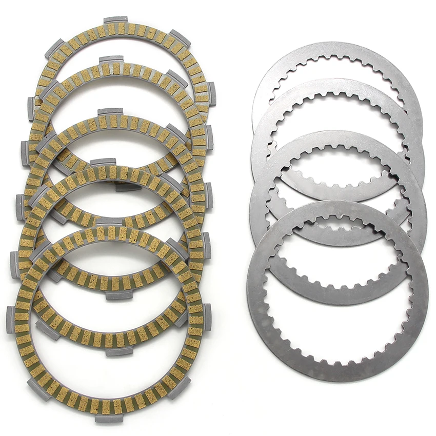 Motorcycle Friction Clutch Plates For Kawasaki KLF185 Bayou 185 KLT160 KLT185 AR125 AR125S KMX125 KMX200  OEM:13088-1016