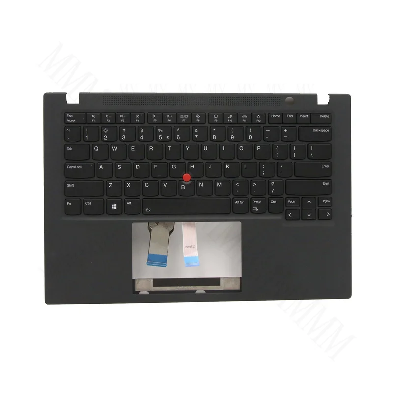 TT Brand New Suitable for Lenovo ThinkPad T14s Gen 2 Palmrest Keyboard Bezel US Backlit Suitable for WLAN