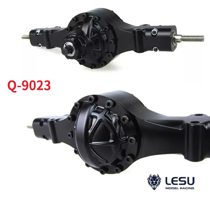 1/14 Truck Q-9023 Differential Metal Rear Bridge Tractor Axle Upgrade Accessory LESU Radium Speed Model