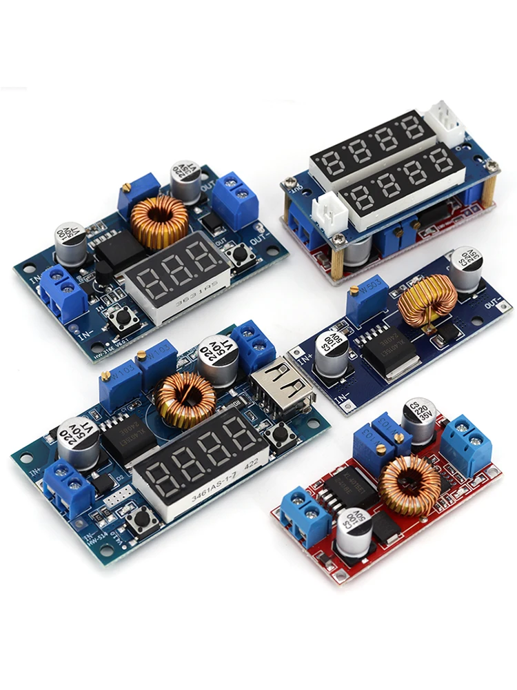 5A 75W XL4015 Przetwornica DC-DC Regulowany moduł obniżający napięcie 4,0-38V do 1,25V-36V DIY Regulowany zasilacz — zdjęcie 2