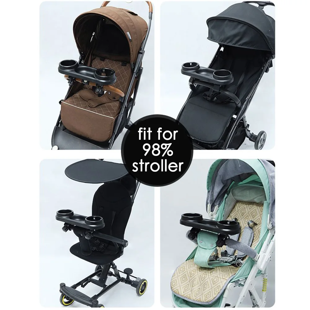 Bambino passeggino tavolo da pranzo universale carrello piatto accessori portabicchieri per bambino passeggino infantile, adatto per Yoyo Cybex