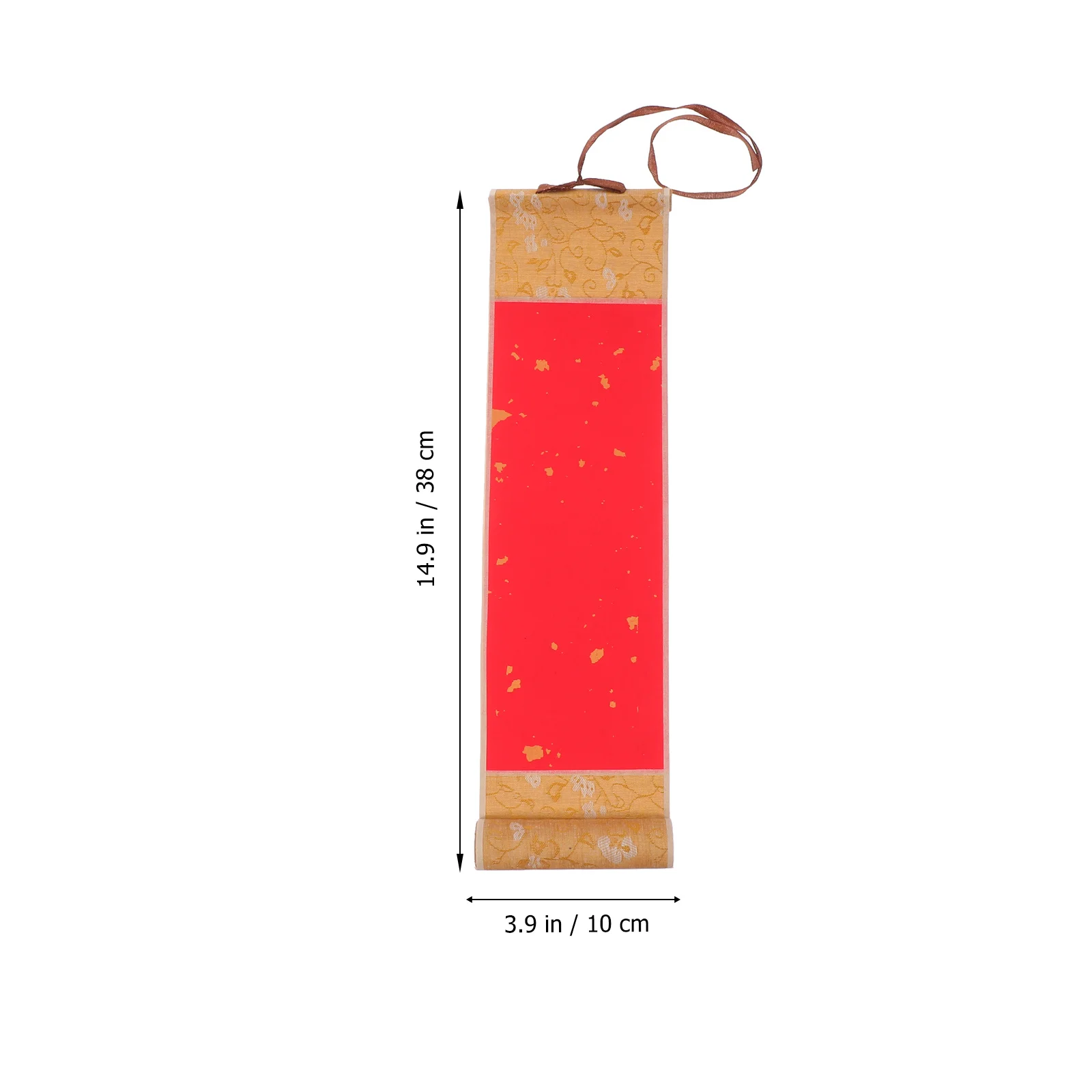 1Pcs Blank Scroll Premium Rice Paper for Chinese Calligraphy and Painting Compact Art Scroll Ideal Gift for Ink Drawing Practice