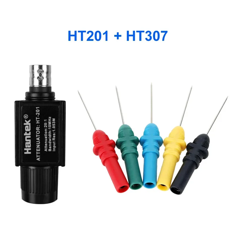

Hantek HT201 Passive Attenuator 20:1 BNC Adapter HT307 HT307A Oscilloscope Probe Car Diagnostic Tool Repair Parts